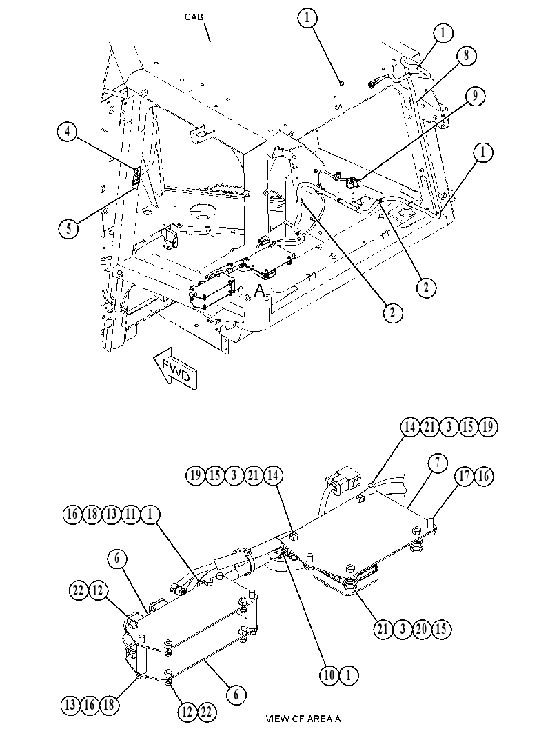 Установка связи 4605843 CAT