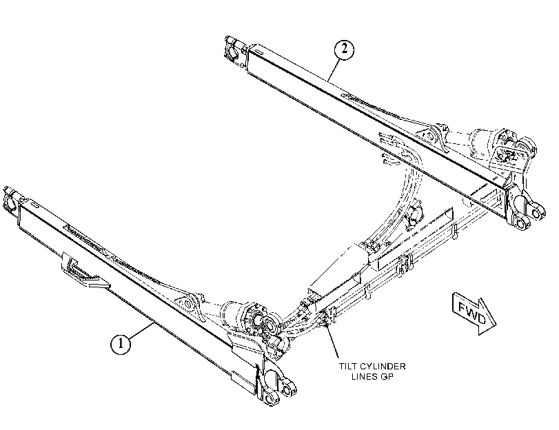 PUSH ARM GP-STABILIZER 4173721 CAT