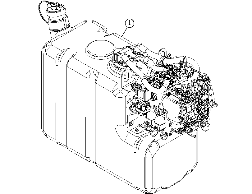 Модуль AdBlue (компоновка) 4996613 CAT