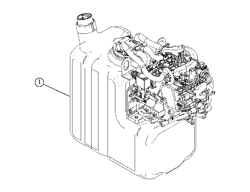 Модуль AdBlue (компоновка) 3889142 CAT