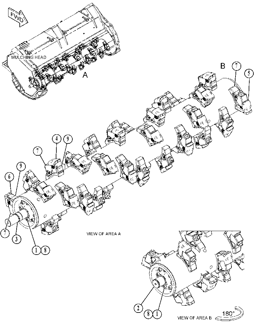 CUTTER GP-ROTARY 4827677 CAT