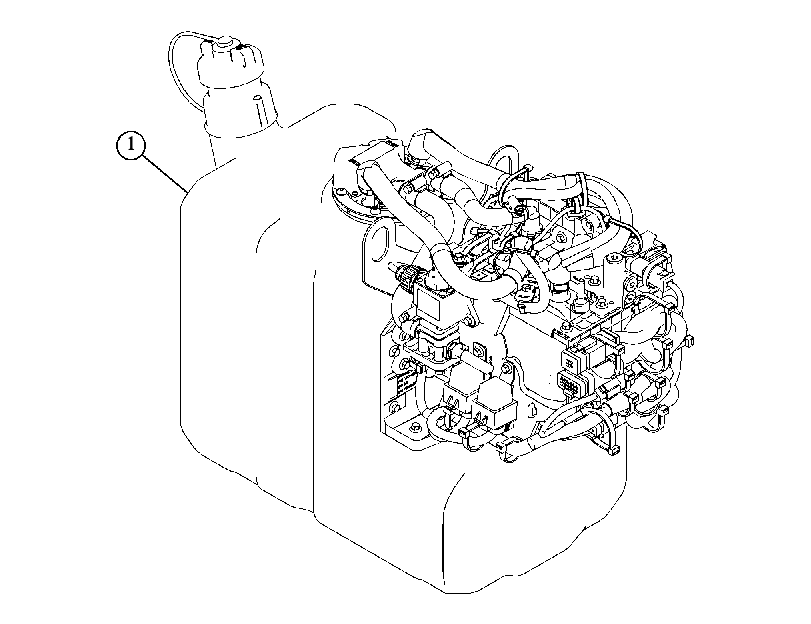 Модуль AdBlue (компоновка) 4996621 CAT