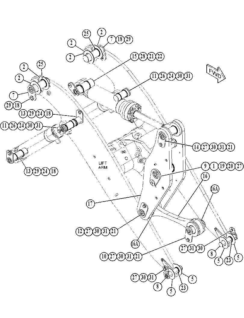 LINK GP-TILT 3733999 CAT
