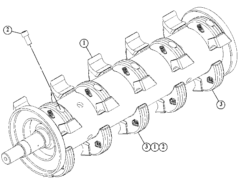 CUTTER GP-ROTARY 5046098 CAT