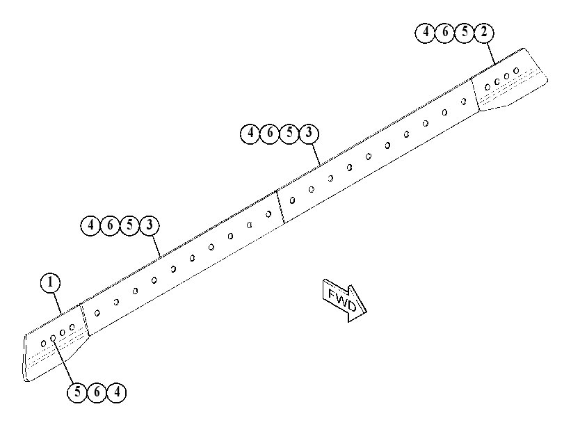 Зуб и режущая кромка 5072854 CAT