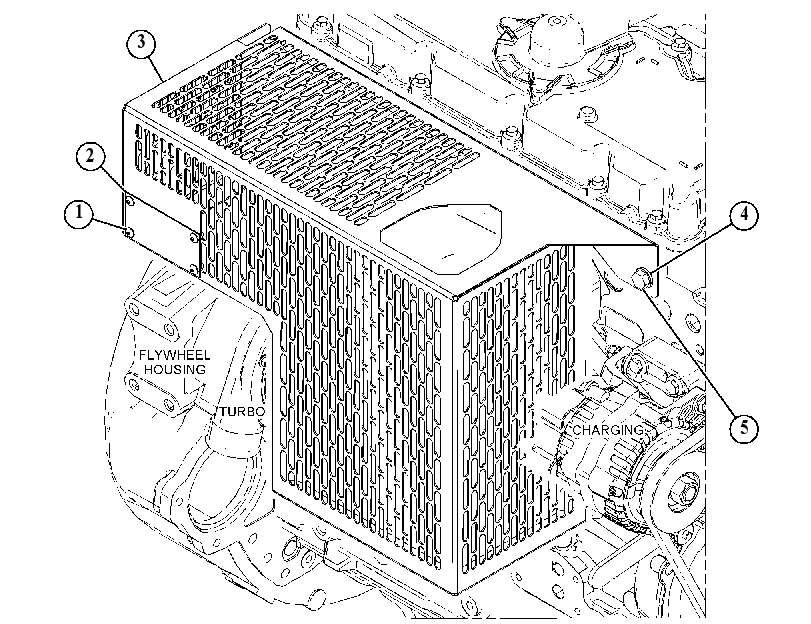 GUARD GP-EXHAUST 5191852 CAT