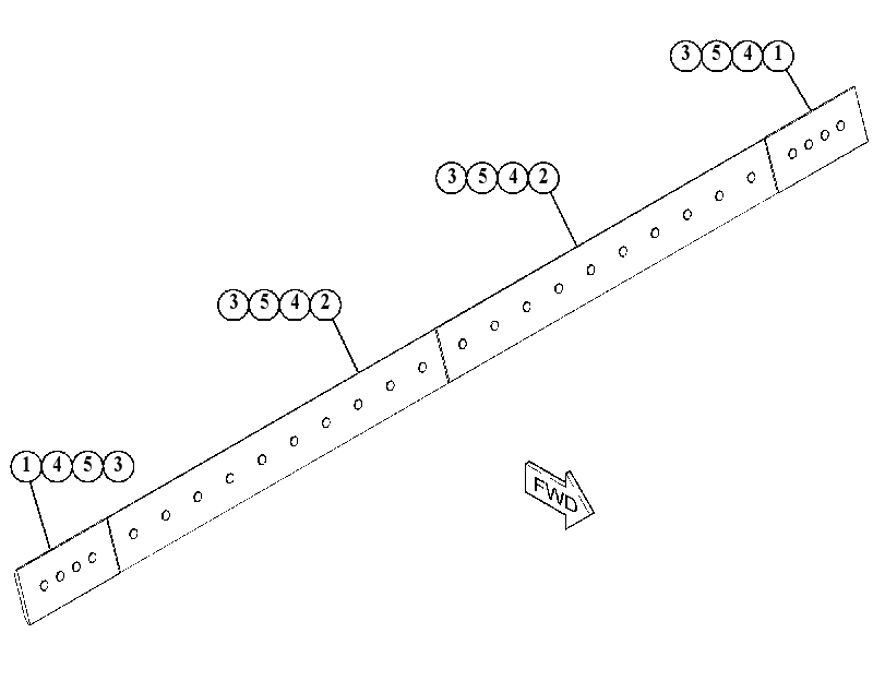 Зуб и режущая кромка 5072852 CAT
