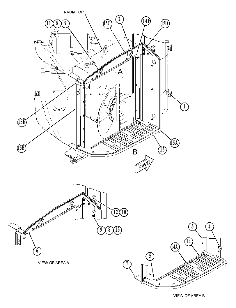 BAFFLE GP 4952449 CAT