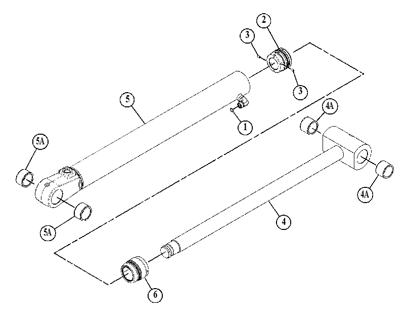 CYLINDER GP-BACKHOE BUCKET 5107951 CAT