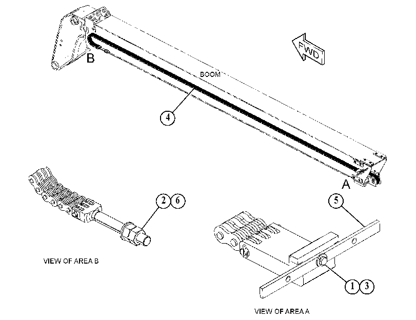 CHAIN GP-BOOM 5119183 CAT