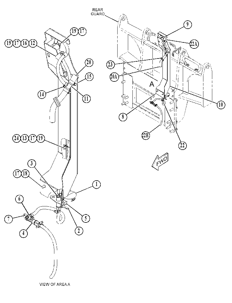 GAUGE GP-FUEL LEVEL 4760662 CAT