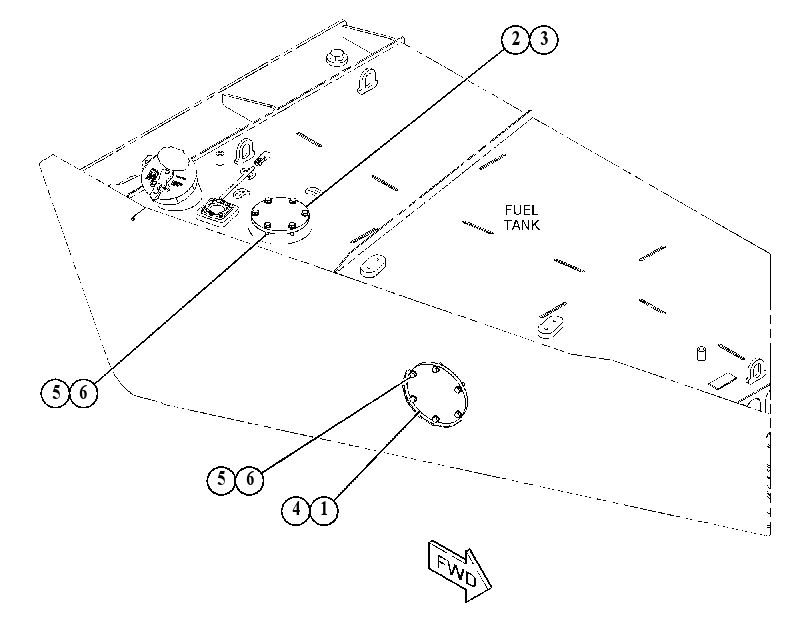 COVER GP-FUEL TANK 5196402 CAT