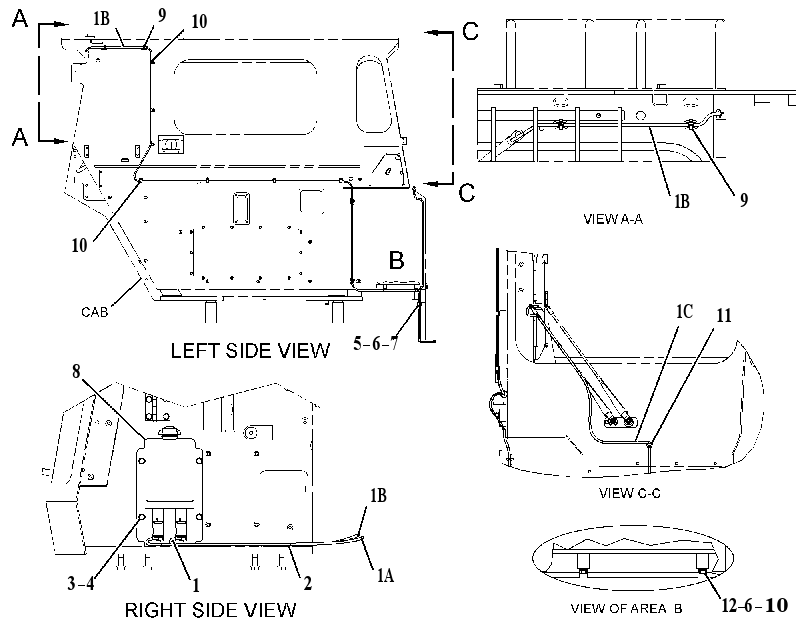 LINES GP-WASHER 3092154 CAT