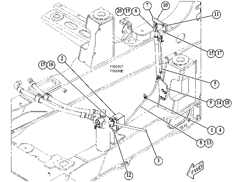TILT GP-PLATFORM 5180166 CAT