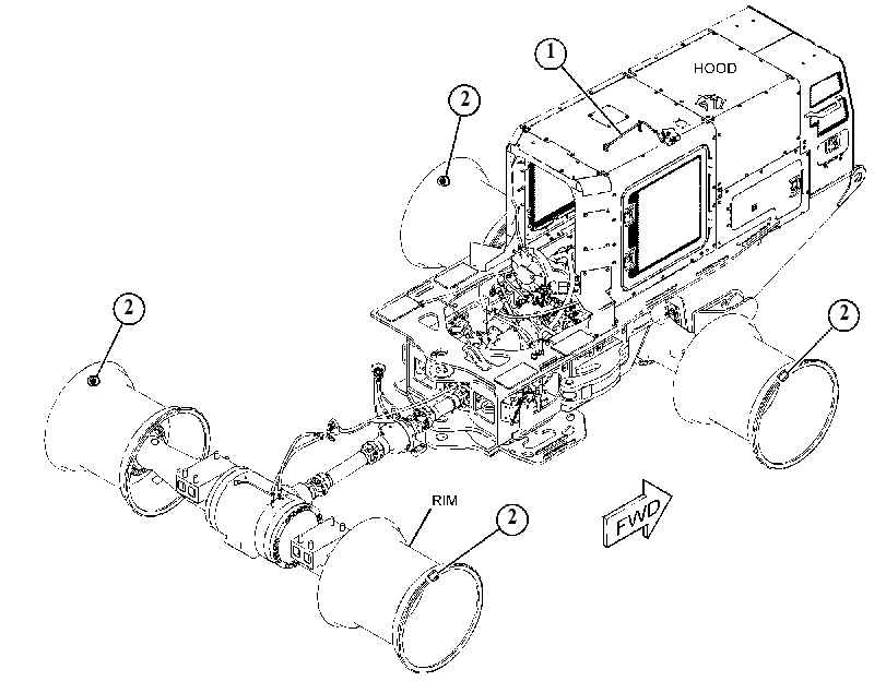 WIRING GP-TIRE MONITORING 4909637 CAT