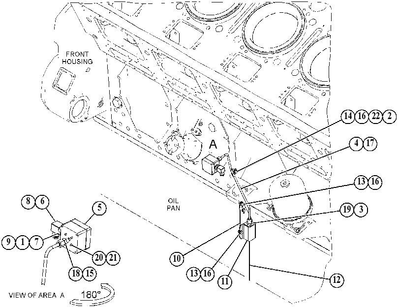 CONTACTOR GP-OIL LEVEL 4921048 CAT