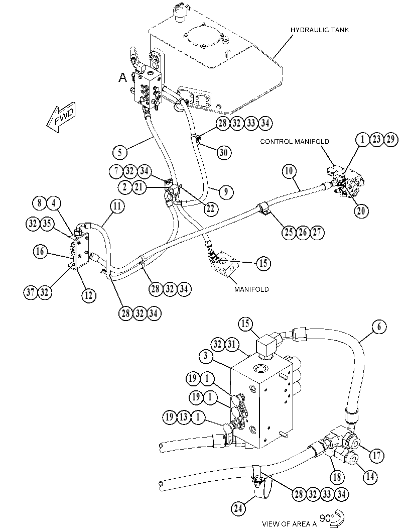 VALVE & LINES GP 4456580 CAT