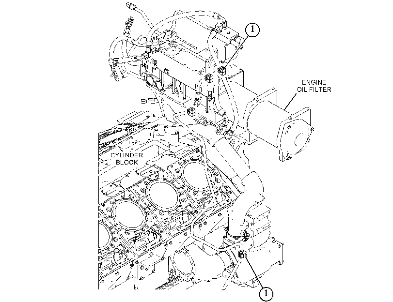 FASTENER GP-FUEL LINES 4998141 CAT