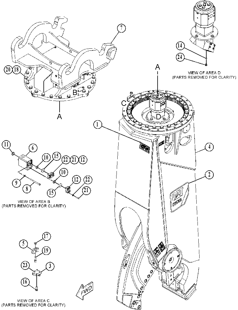SHEAR GP-HYDRAULIC 4638738 CAT