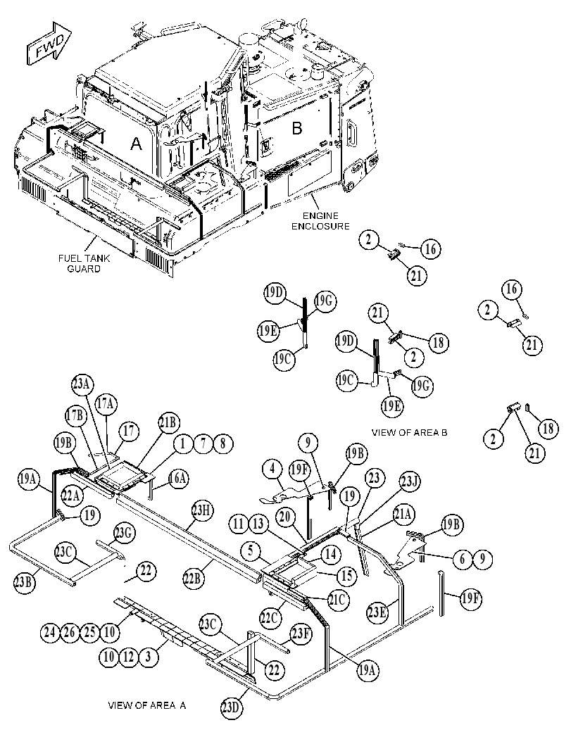 SEAL GP-WASTE HANDLING 4165010 CAT