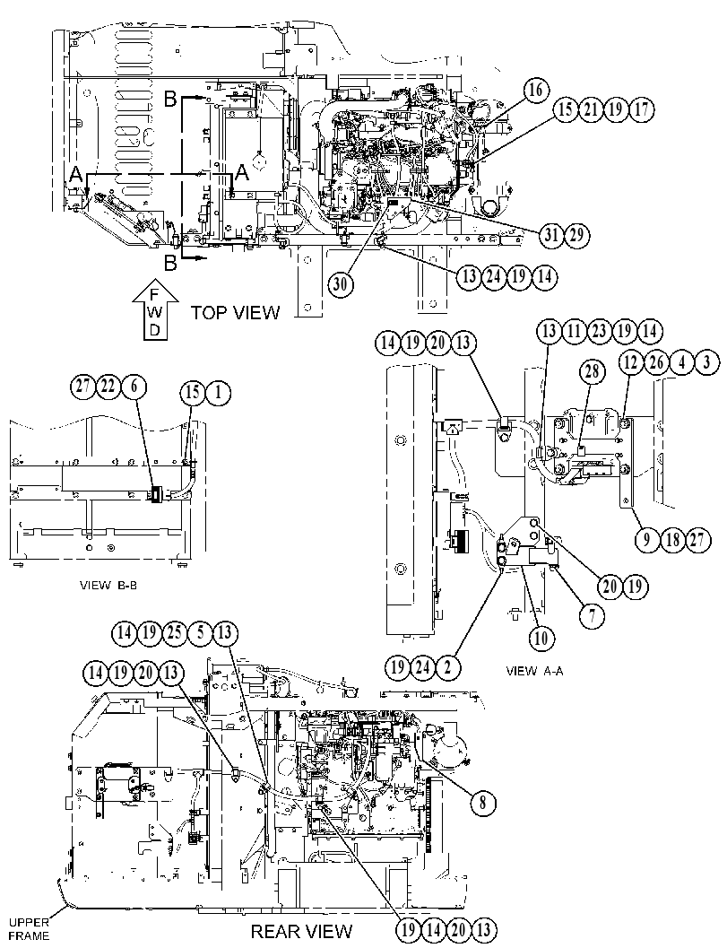 CONVERTER & MOUNTING GP-POWER 4505402 CAT