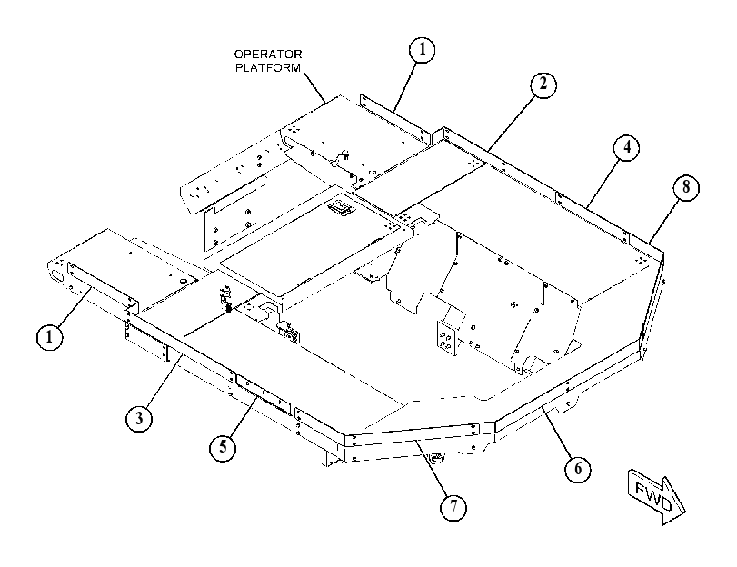 GUARD GP-PLATFORM 4870588 CAT