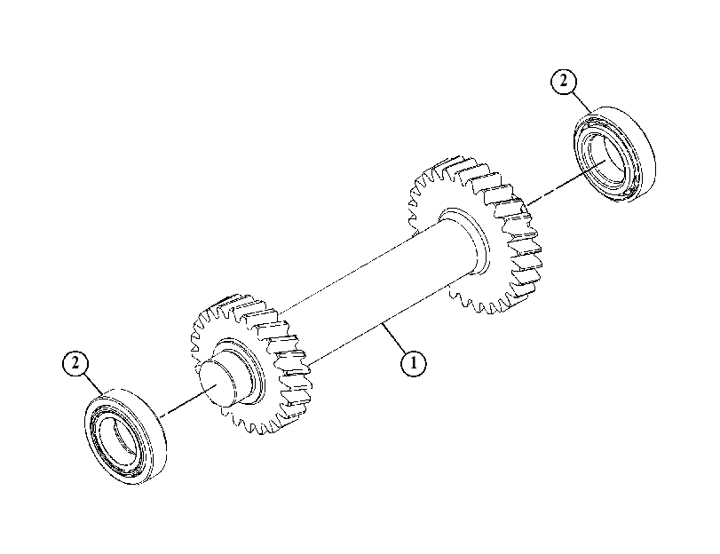 SHAFT GP-IDLER 4480378 CAT
