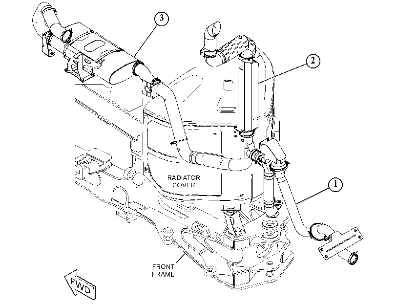 EXHAUST AR-BODY 4860438 CAT