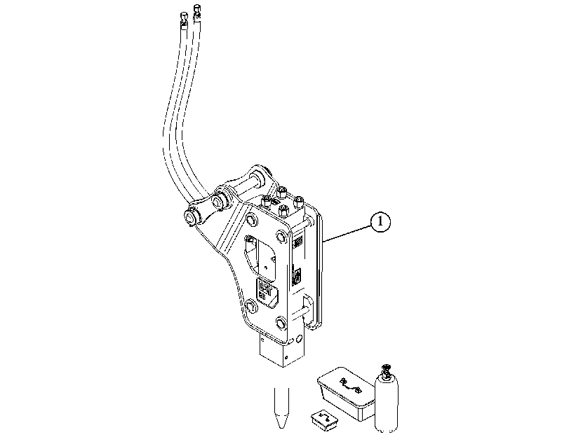 KIT-HYDRAULIC HAMMER 5233116 CAT