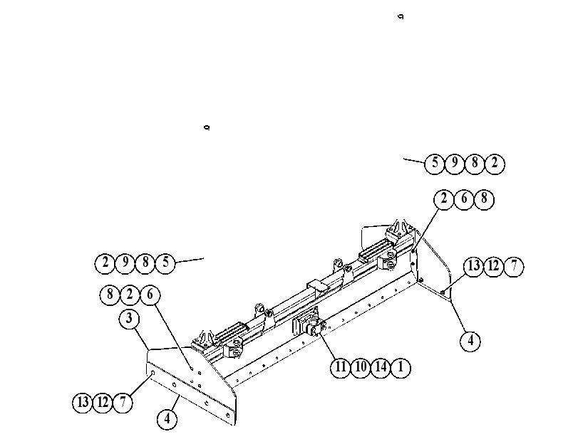 Отвал 4892020 CAT