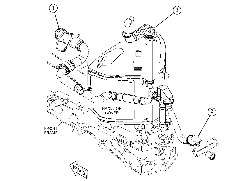 EXHAUST AR 4860436 CAT
