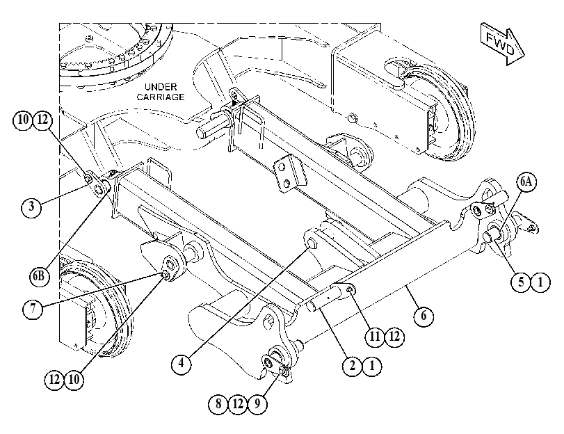 ARM & MOUNTING GP-LIFT 4558111 CAT