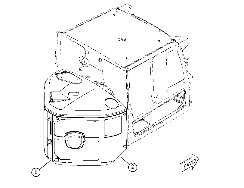 COVER GP-RADIATOR 4963112 CAT