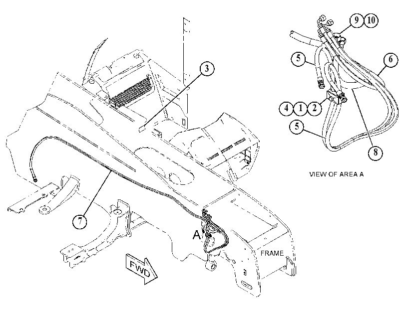 LINES GP-FRAME LEVELING 4835159 CAT