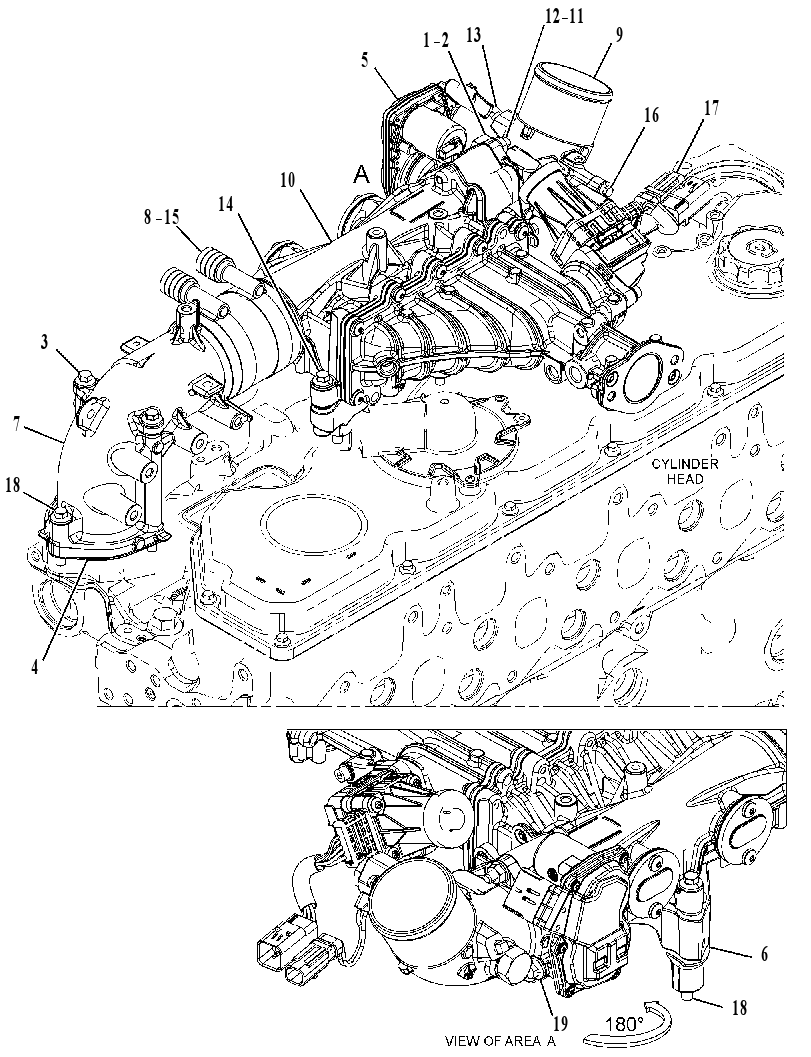 CONTROL GP-INLET AIR 3551056 CAT