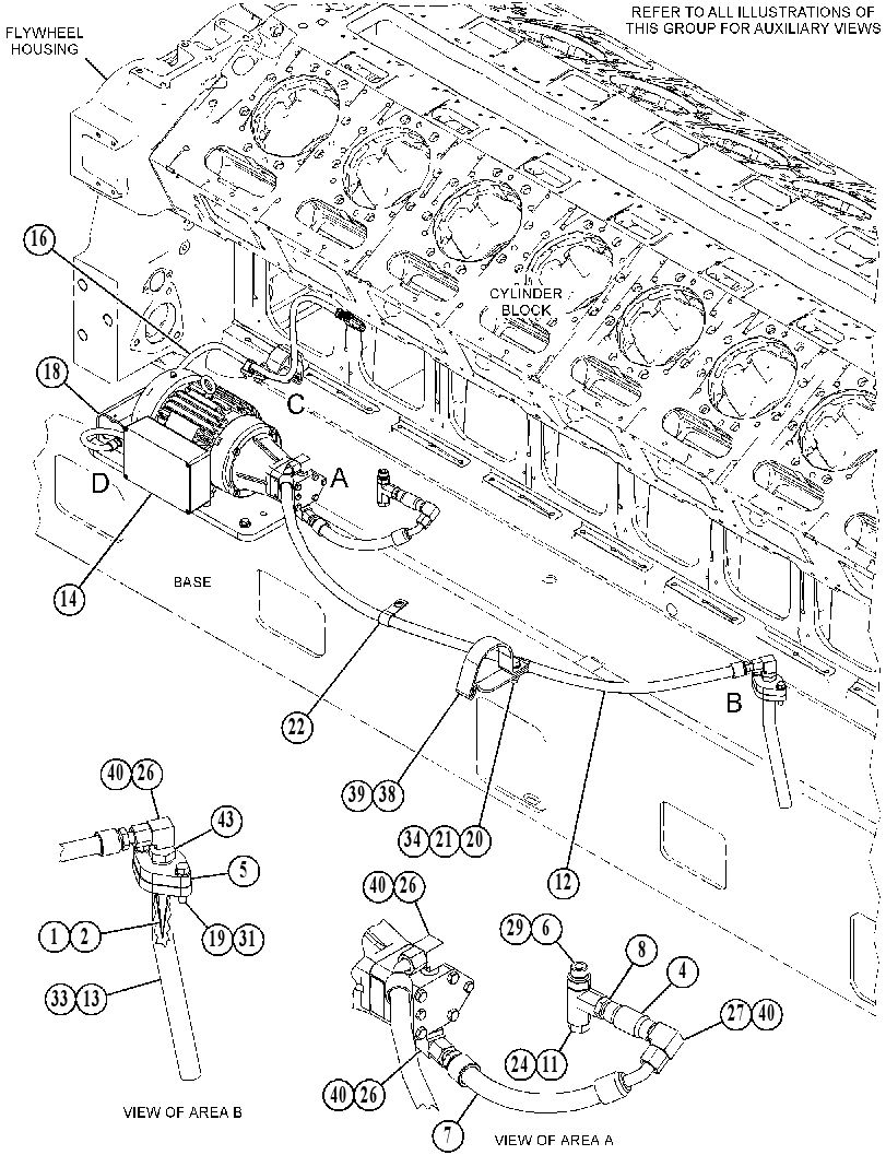 MOUNTING GP-PRELUBE PUMP 5215693 CAT