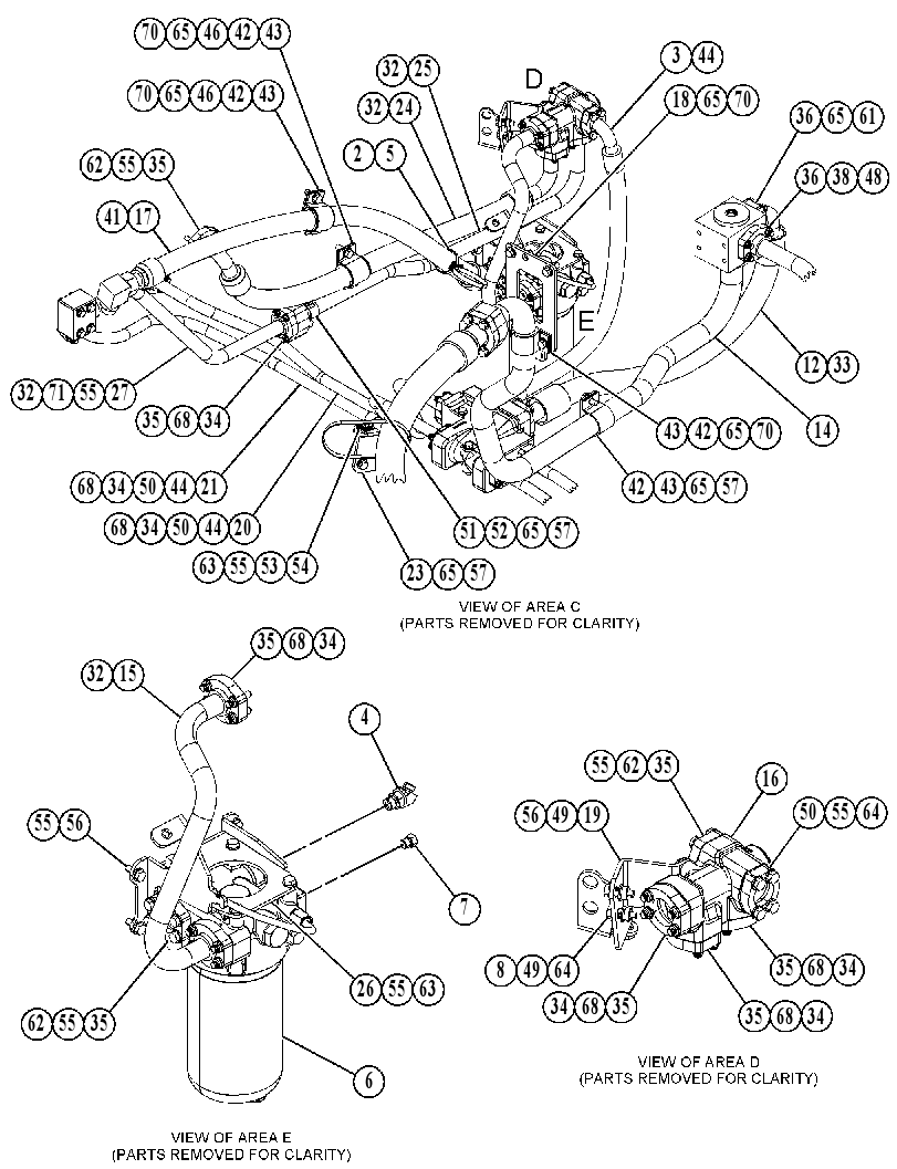 LINES GP-BRAKE COOLING 5220785 CAT