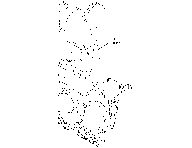 FASTENER GP-AIR LINES 4910037 CAT