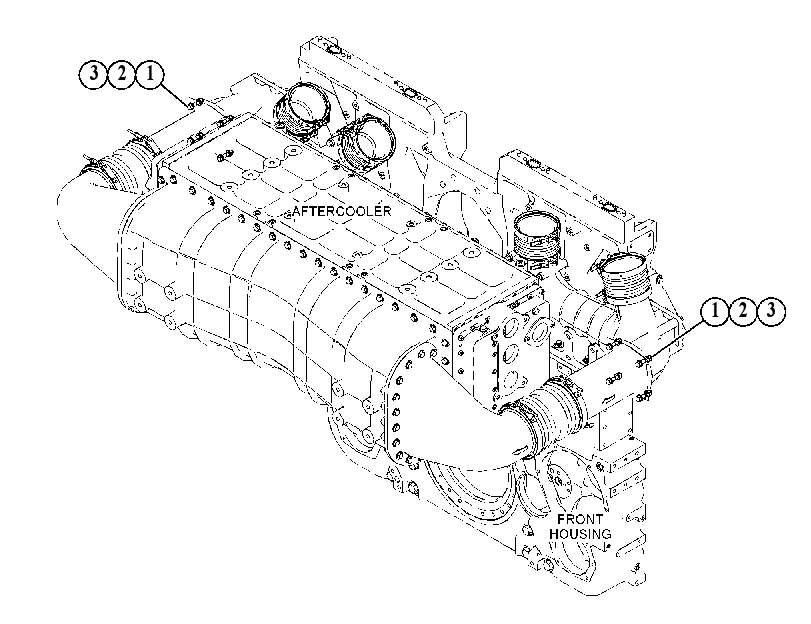 FASTENER GP-AIR LINES 5233069 CAT