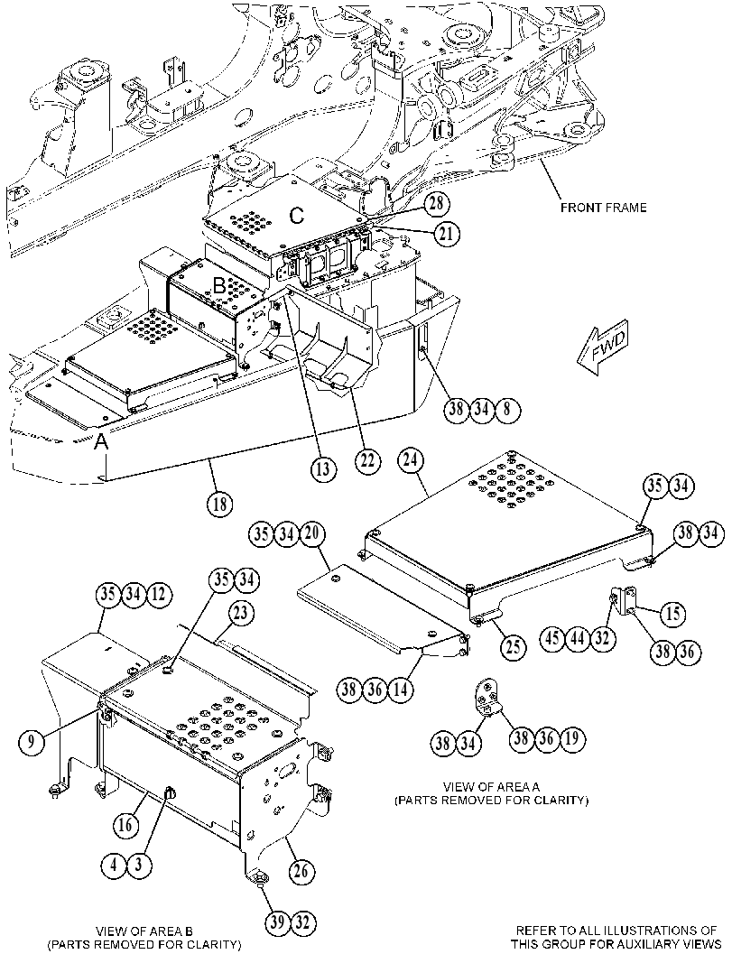 GUARD GP-HYDRAULIC TANK 4958850 CAT