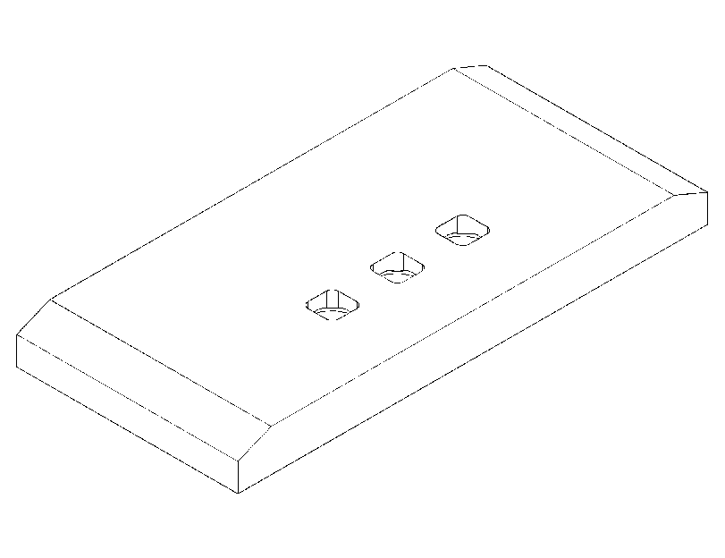 Концевая кромка 5239803 CAT