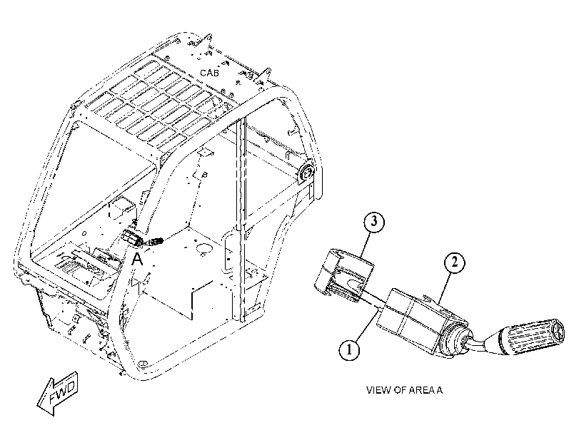 SWITCH GP-TRANSMISSION 5055337 CAT