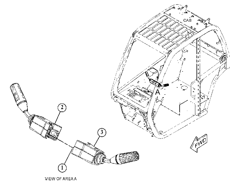 SWITCH GP-MULTIFUNCTION 5055336 CAT