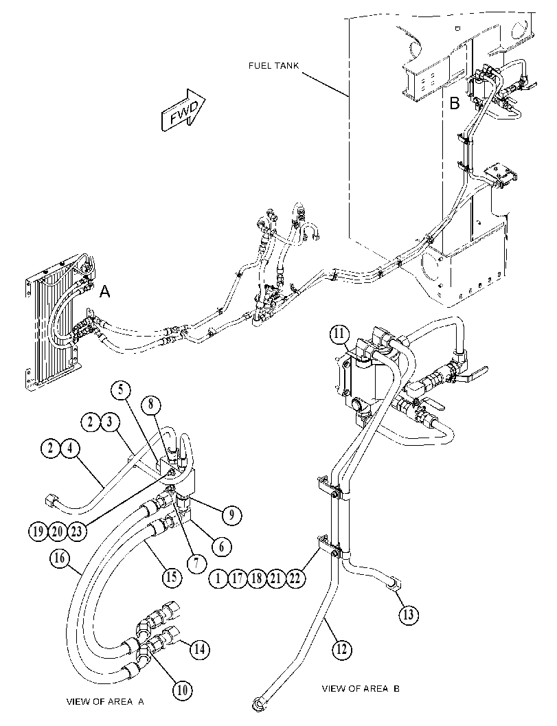 HEATER GP-FUEL 4871211 CAT