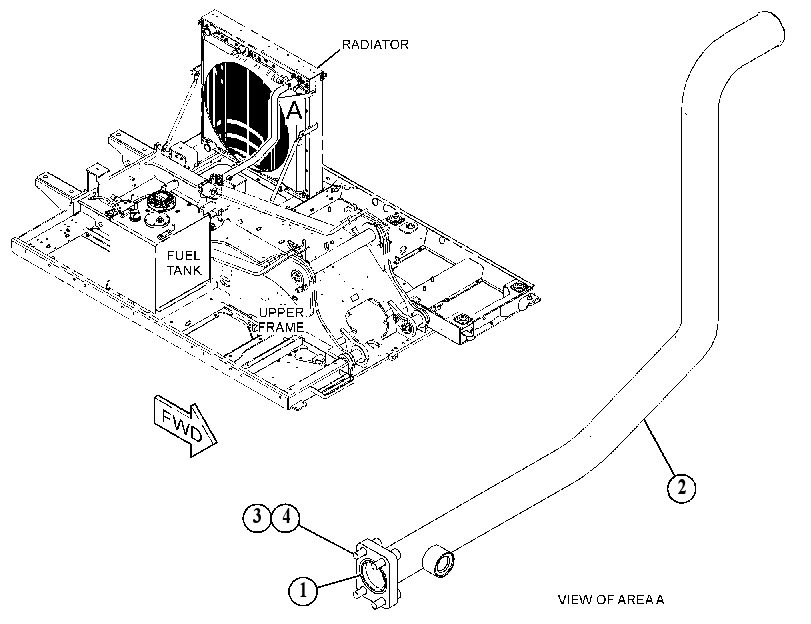 PIPE GP-PUMP 4821847 CAT