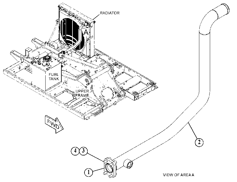PIPE GP-PUMP 4821846 CAT