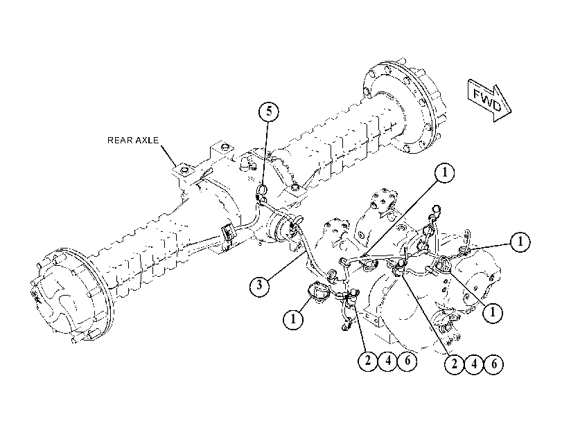 WIRING GP-HYDRAULIC CONTROL 4389513 CAT