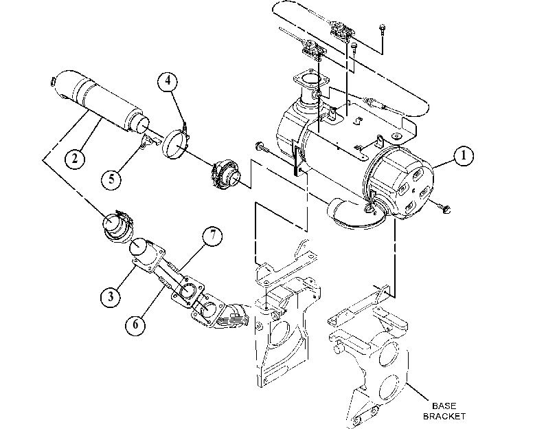 MUFFLER & MOUNTING GP 5119289 CAT