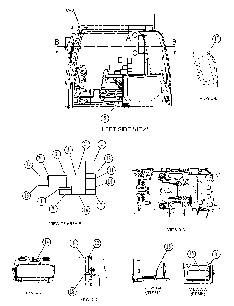 Пластина и плёнка 5119207 CAT
