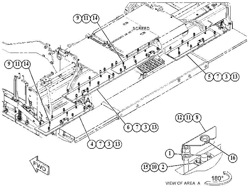PLATE & HEATER GP-SCREED 4504721 CAT